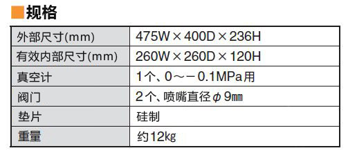 丙烯酸(亚克力/压克力)真空干燥箱UB型