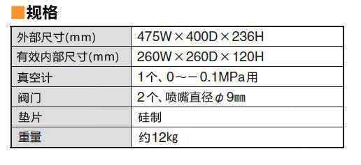 丙烯酸(亚克力/压克力)真空干燥箱UB型