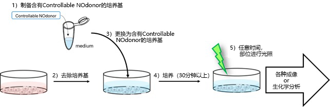 Controllable NOdonor