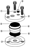 Millipore 47mm不锈钢换膜过滤器xx4404700