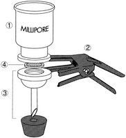 Millipore 全玻璃换膜过滤器XX1004700 XX1004720