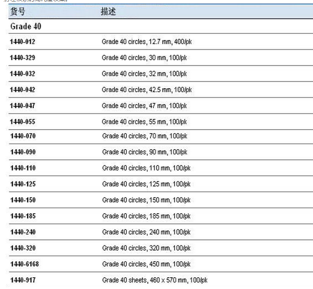 1440-055-沃特曼GR40定量滤纸直径55mm