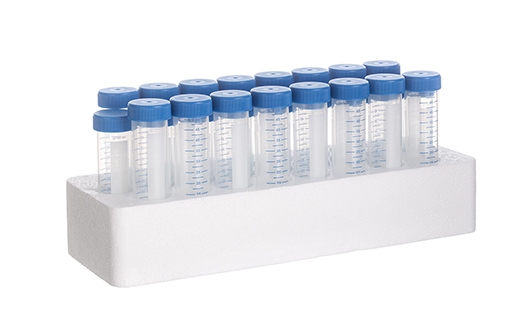 聚丙烯旋帽离心管，50ml，尖底，可立底座                                        货号: 210270