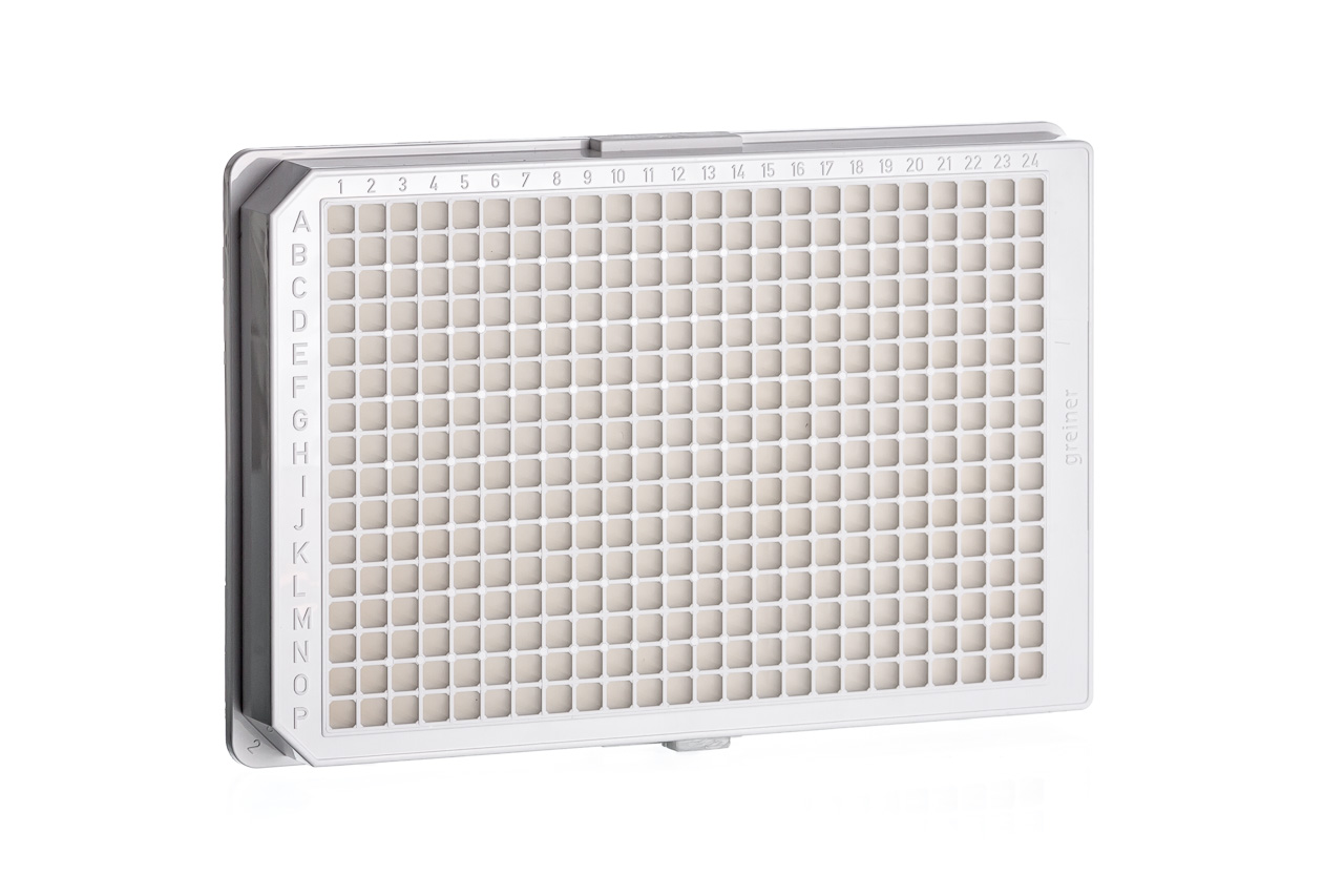 384孔聚丙烯微孔板，Solid底，F型底                                   货号: 781207