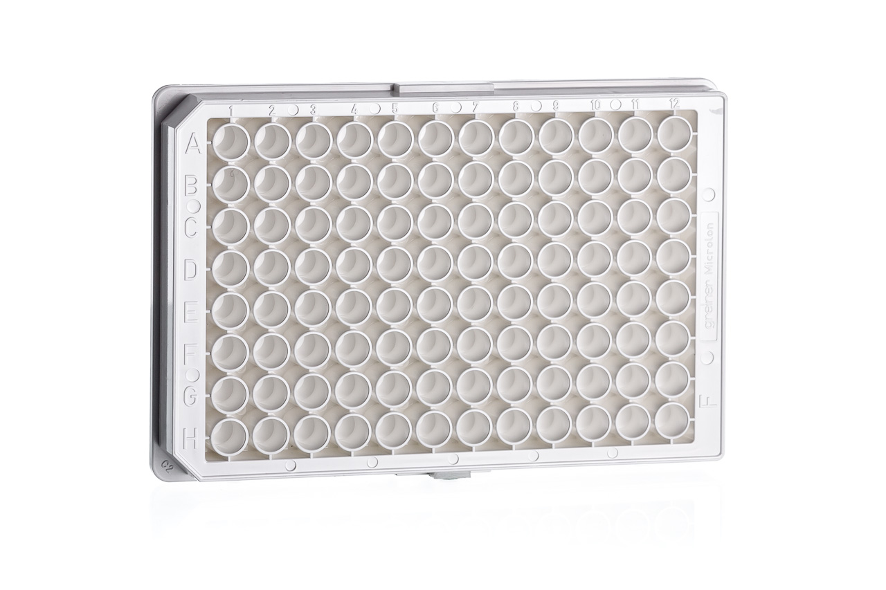 96孔无结合力微孔板，白                                   货号: 655904