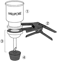 Millipore 全玻璃换膜过滤器XX1004700 XX1004720