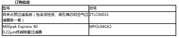 默克密理博Express 40终端过滤器MPGL04GK2