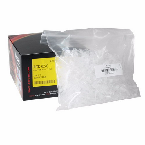 爱思进0.2ml透明平盖薄壁PCR单管PCR-02-C