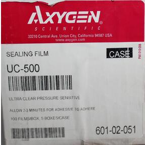 Axygen爱思进荧光定量透明封板膜UC-500