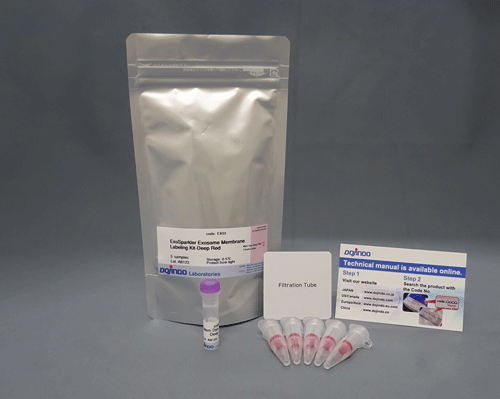 エクソソーム 膜蛍光染色キット Deep Red ExoSparkler Exosome Membrane Labeling Kit-Deep Red 同仁化学研究所