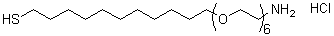 Self Assembled Monolayer(SAM)研究用試薬 Amino-EG6-undecanethiol, hydrochloride | CAS 496839-01-1(free base) 同仁化学研究所