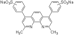 比色試薬/金属指示薬 Bathocuproinedisulfonic acid, disodium salt | CAS 98645-85-3 同仁化学研究所