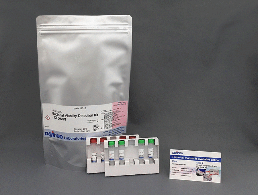 菌蛍光染色用色素 -Bacstain- CFDA solution | CAS 79955-27-4(CFDA:5-isomer) 同仁化学研究所