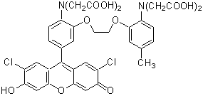 細胞内カルシウムイオン測定試薬 Fluo 3 | CAS 123632-39-3 同仁化学研究所