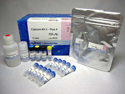 細胞内カルシウムイオン測定キット Calcium Kit II - Fluo 4 同仁化学研究所