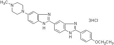 核染色用色素 | CAS 23491-52-3(Hoechst 33342:free base) 同仁化学研究所